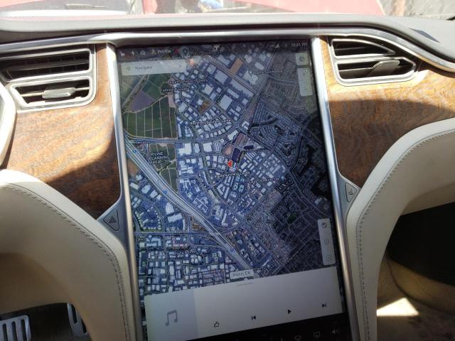 5YJSA1E46JF249784 - 2018 TESLA MODEL S Qırmızı foto 9