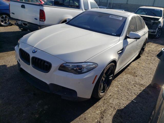 WBSFV9C54ED097445 - 2014 BMW M5 WHITE photo 2