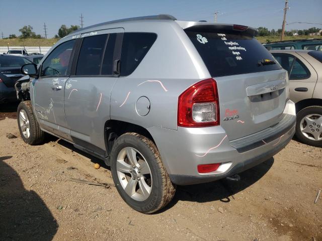 1J4NF1FB3BD283230 - 2011 JEEP COMPASS SP SILVER photo 3