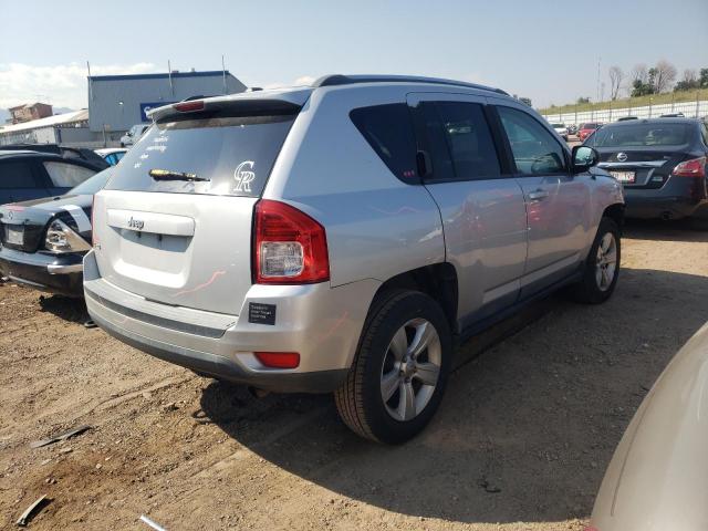 1J4NF1FB3BD283230 - 2011 JEEP COMPASS SP SILVER photo 4