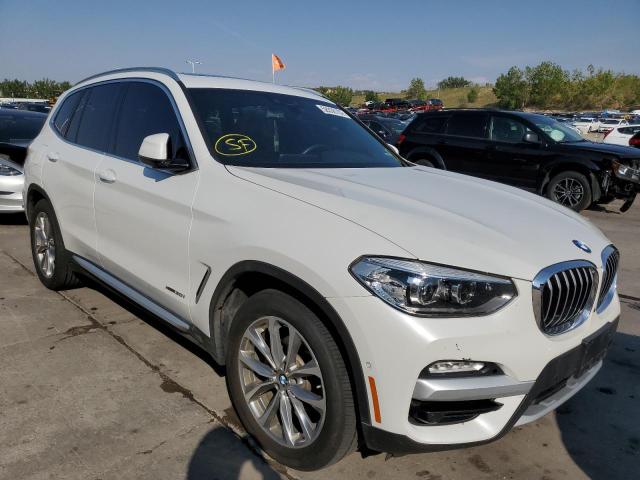 5UXTR9C56JLA13903 - 2018 BMW X3 XDRIVE3 WHITE photo 1