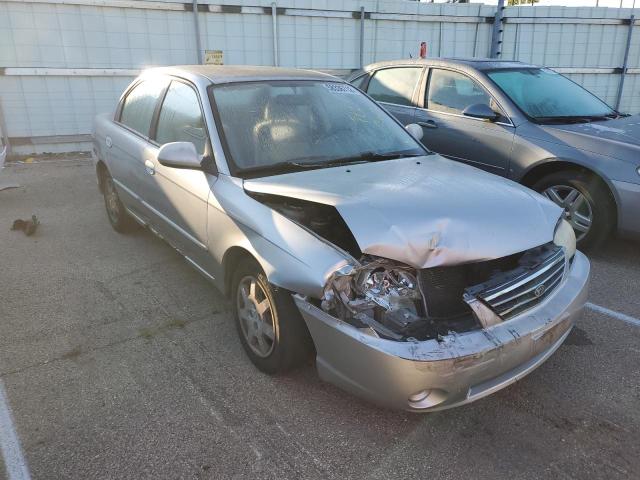 KNAFB121435263810 - 2003 KIA SPECTRA BA SILVER photo 1