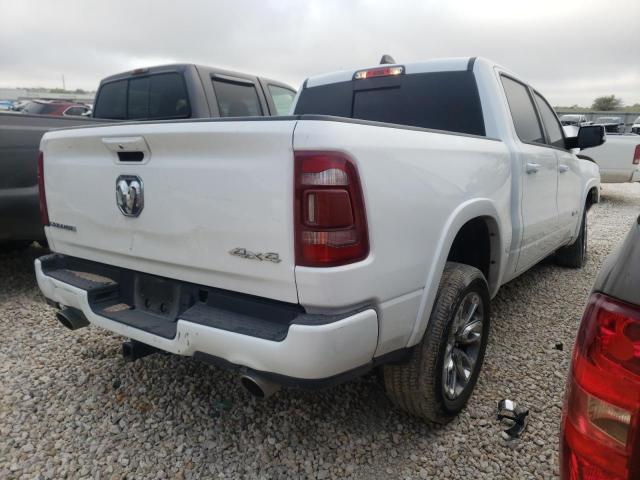 1C6SRFJTXKN926025 - 2019 RAM 1500 LARAM WHITE photo 4