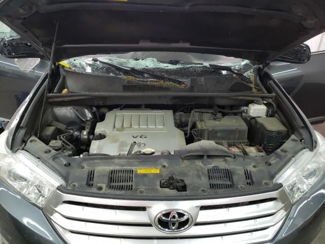 5TDBK3EH9DS247832 - 2013 TOYOTA HIGHLANDER CHARCOAL photo 7