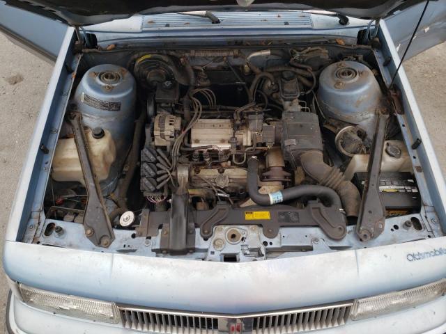 1G3AL54N0M6361701 - 1991 OLDSMOBILE CUTLASS CI BLUE photo 7