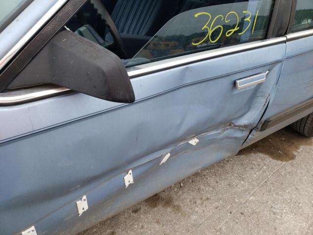 1G3AL54N0M6361701 - 1991 OLDSMOBILE CUTLASS CI BLUE photo 9