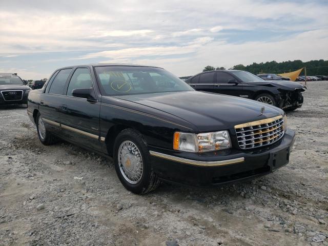 1G6KE54Y6XU703521 - 1999 CADILLAC DEVILLE DE BLACK photo 1