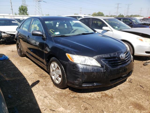 4T1BE46K18U735676 - 2008 TOYOTA CAMRY CE BLACK photo 1