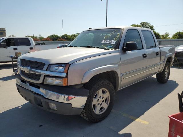 2GCEK13T441396553 - 2004 CHEVROLET SILVERADO SILVER photo 2