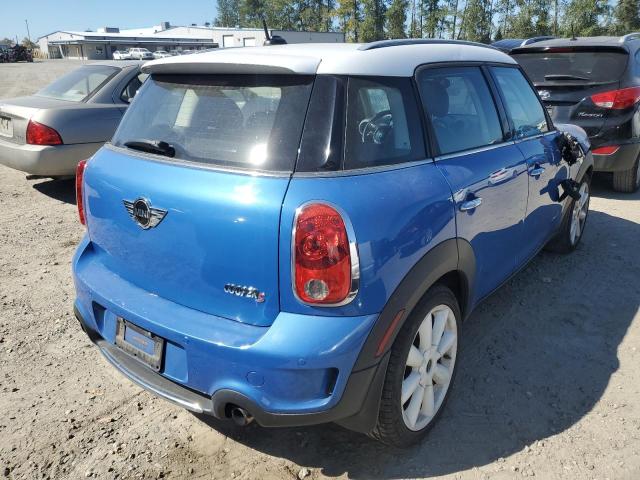 WMWZC5C58CWM13754 - 2012 MINI COOPER S C BLUE photo 4