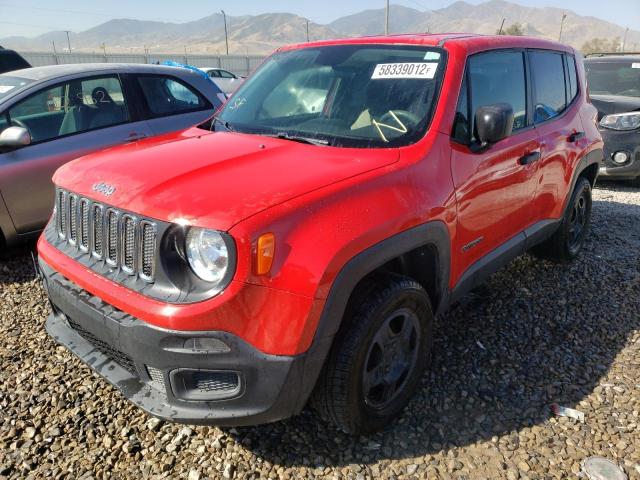 ZACCJBAT6FPC20325 - 2015 JEEP RENEGADE S Qırmızı foto 2