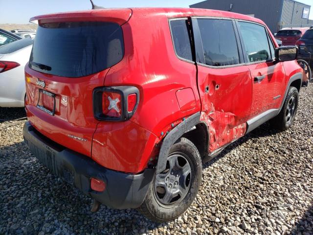 ZACCJBAT6FPC20325 - 2015 JEEP RENEGADE S Qırmızı foto 4