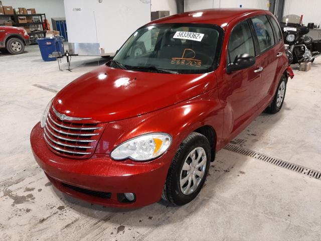 3A4FY48B27T533703 - 2007 CHRYSLER PT CRUISER RED photo 2