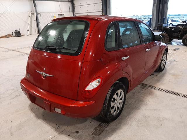 3A4FY48B27T533703 - 2007 CHRYSLER PT CRUISER RED photo 4