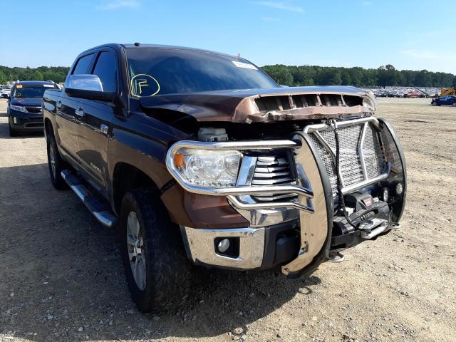 5TFHW5F18GX505574 - 2016 TOYOTA TUNDRA CRE BROWN photo 1