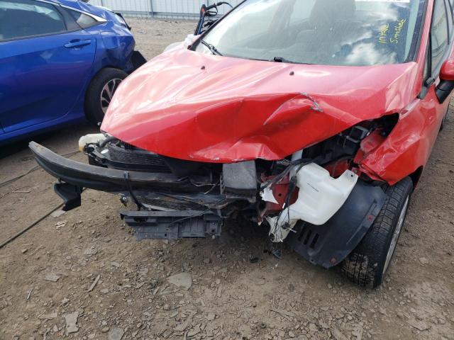 3FADP4BJ5FM208316 - 2015 FORD FIESTA SE RED photo 9