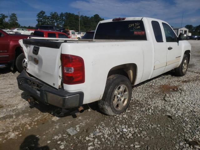 2GCEC19J681224646 - 2008 CHEVROLET SILVERADO WHITE photo 4