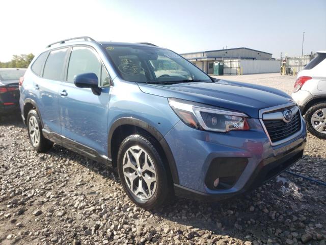 JF2SKAFC4MH452486 - 2021 SUBARU FORESTER P BLUE photo 1