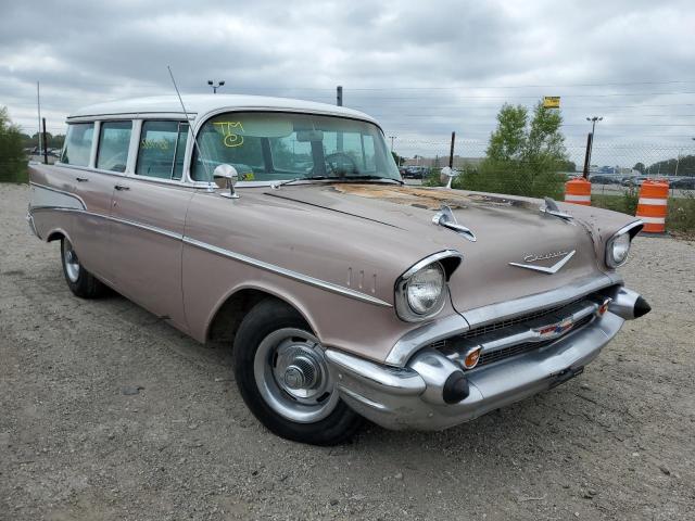 VB57S222725 - 1957 CHEVROLET 210 GRAY photo 1