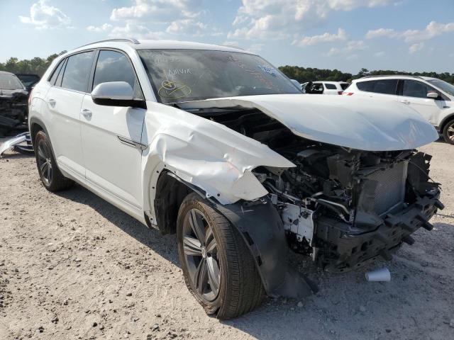 1V2ME2CA3MC201865 - 2021 VOLKSWAGEN ATLAS CROS Белый фото 1