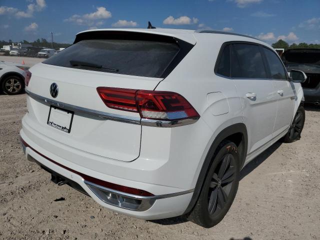 1V2ME2CA3MC201865 - 2021 VOLKSWAGEN ATLAS CROS Белый фото 4