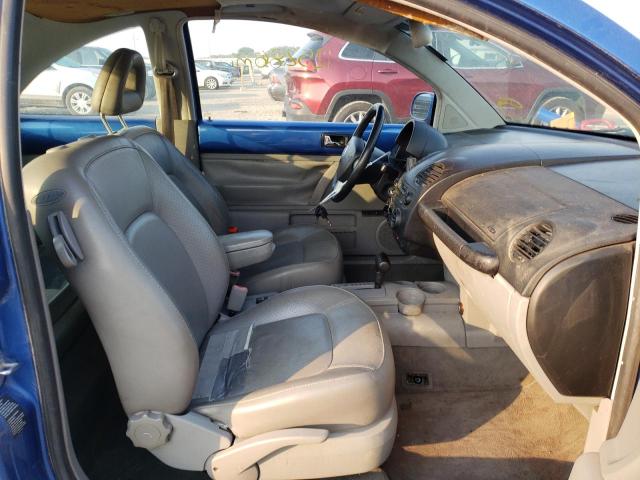 3VWDD21C01M440015 - 2001 VOLKSWAGEN NEW BEETLE 蓝色 照片 5