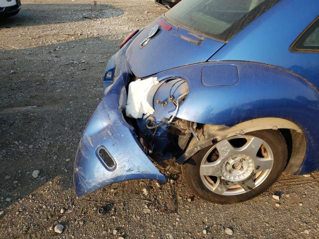 3VWDD21C01M440015 - 2001 VOLKSWAGEN NEW BEETLE 蓝色 照片 9