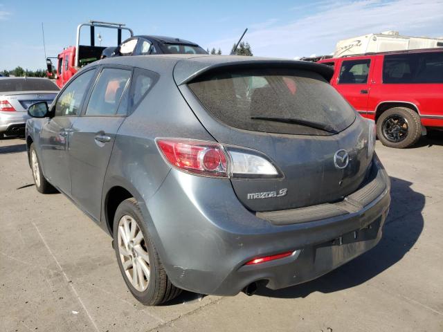 JM1BL1LPXD1729105 - 2013 MAZDA 3 I BLUE photo 3