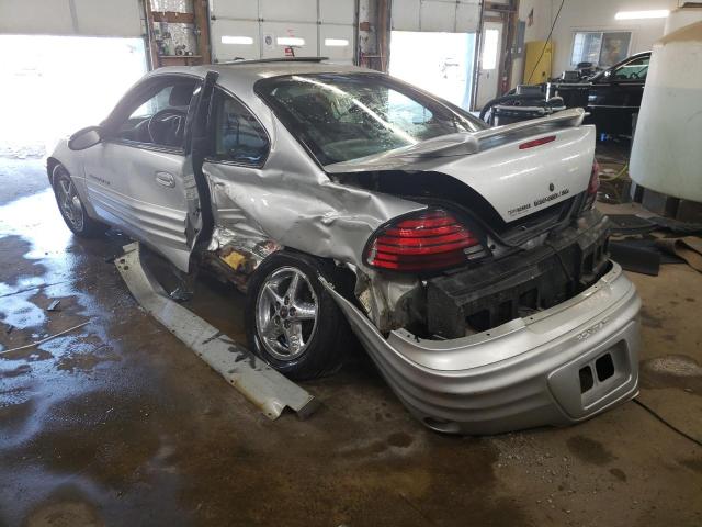1G2NF12F72C140564 - 2002 PONTIAC GRAND AM S SILVER photo 3