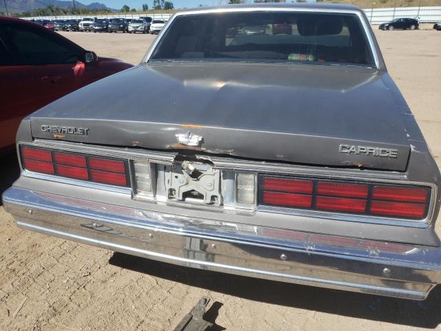 1G1BL51H7HX117653 - 1987 CHEVROLET CAPRICE GRAY photo 10