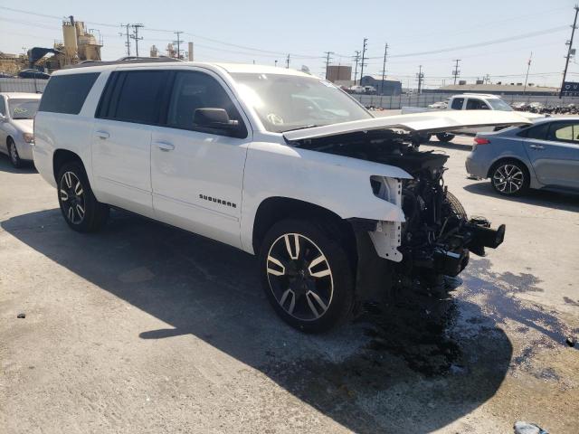 1GNSKJKJ4KR218849 - 2019 CHEVROLET SUBURBAN K WHITE photo 1