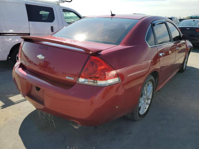 2G1WC5E35E1102271 - 2014 CHEVROLET IMPALA LIM RED photo 4