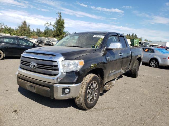 5TFUY5F11EX364983 - 2014 TOYOTA TUNDRA DOU BLACK photo 2