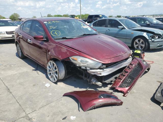 1C3CDFCB4FD267777 - 2015 DODGE DART LIMIT RED photo 1