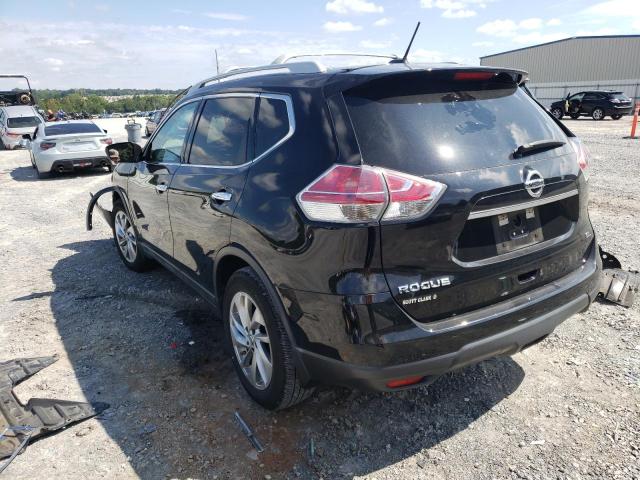 5N1AT2MT3FC764830 - 2015 NISSAN ROGUE S BLACK photo 3