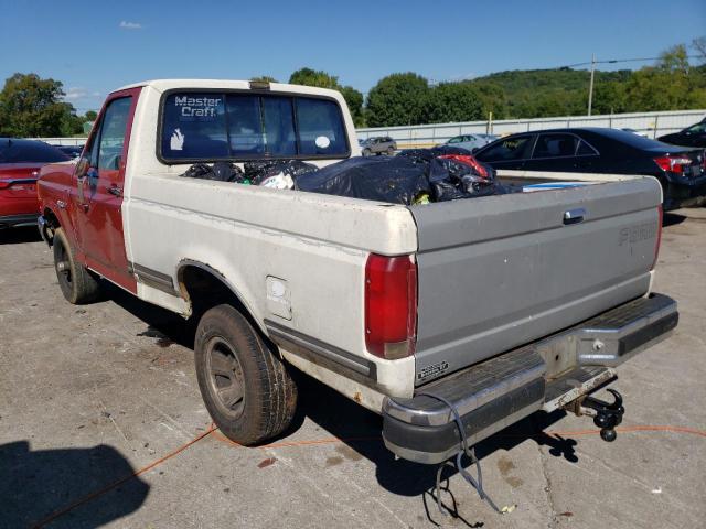 1FTEF14Y7KLA73801 - 1989 FORD F150 TWO TONE photo 3