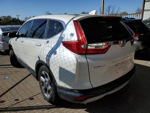 2HKRW2H81HH642219 - 2017 HONDA CR-V EXL WHITE photo 3