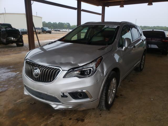 LRBFXBSA7HD111851 - 2017 BUICK ENVISION E ვერცხლისფერი ფოტო 2