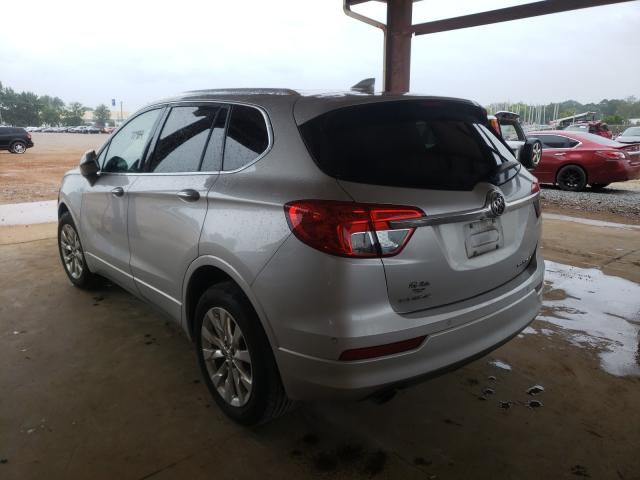 LRBFXBSA7HD111851 - 2017 BUICK ENVISION E ვერცხლისფერი ფოტო 3