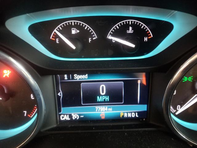 LRBFXBSA7HD111851 - 2017 BUICK ENVISION E ვერცხლისფერი ფოტო 8