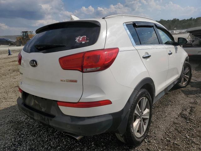 KNDPC3A68E7589419 - 2014 KIA SPORTAGE S WHITE photo 4