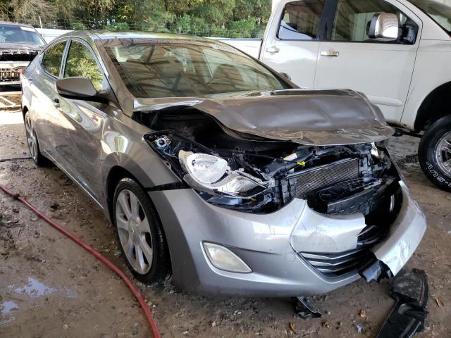 KMHDH4AE1BU148340 - 2011 HYUNDAI ELANTRA LI SILVER photo 1