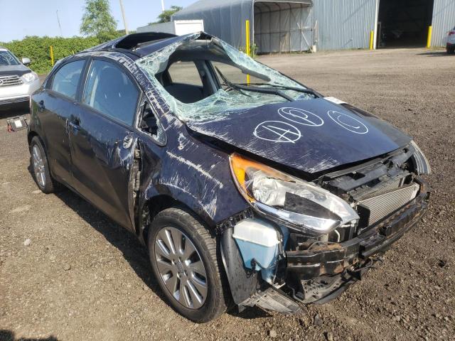 KNADN5A30D6796628 - 2013 KIA RIO EX BLUE photo 1