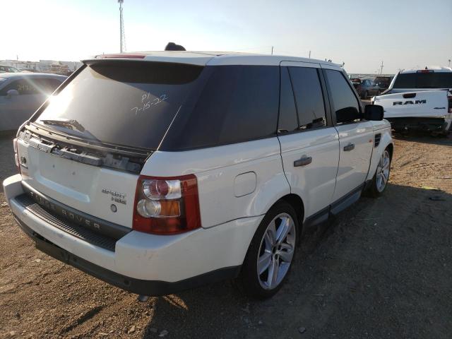 SALSK25468A131300 - 2008 LAND ROVER RANGE ROVE WHITE photo 4