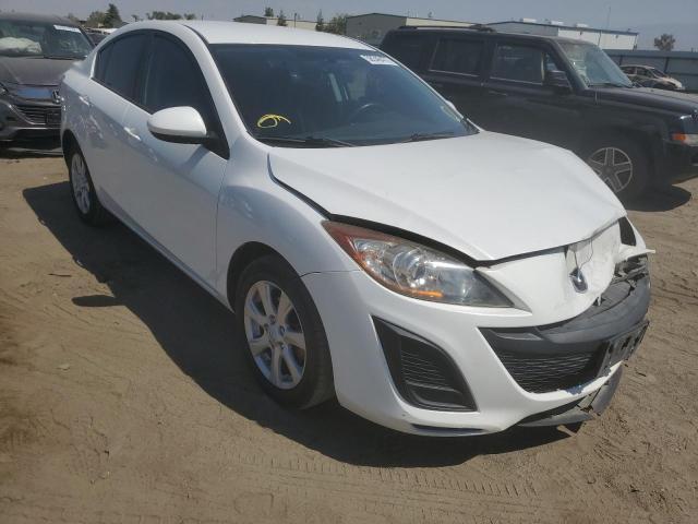 JM1BL1SG0A1306921 - 2010 MAZDA 3 I WHITE photo 1