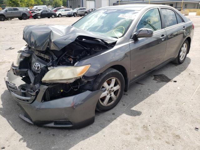 JTNBE46K873033326 - 2007 TOYOTA CAMRY CE GRAY photo 2