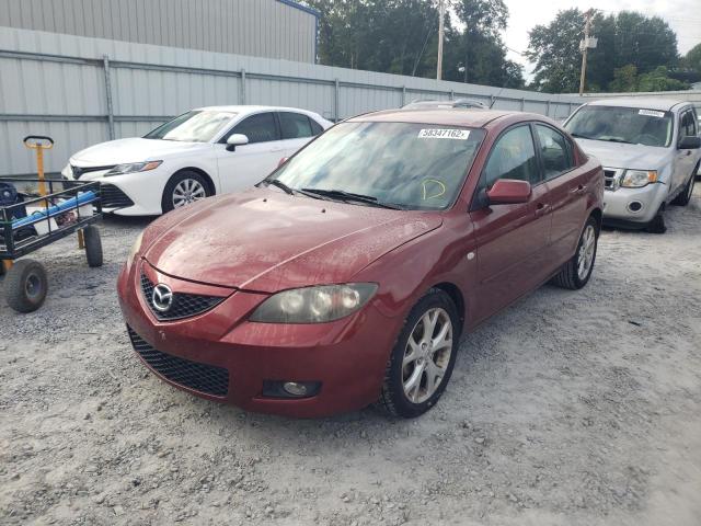 JM1BK32F491204782 - 2009 MAZDA 3 I RED photo 2