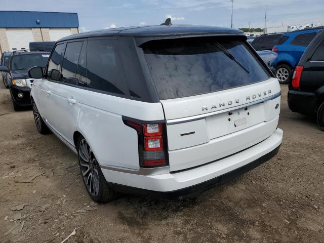 SALGS2EF7GA281034 - 2016 LAND ROVER RANGE ROVE WHITE photo 3