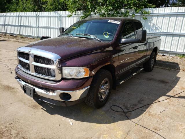 3D7KA28C84G267250 - 2004 DODGE RAM 2500 S BURGUNDY photo 2