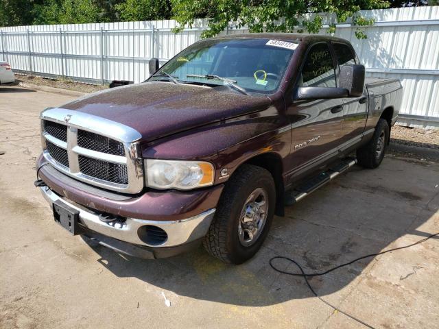 3D7KA28C84G267250 - 2004 DODGE RAM 2500 S BURGUNDY photo 3